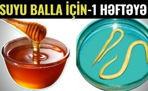 Səhər və axşam ballı su için - İnanılmaz nəticə verəcək