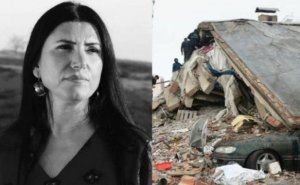 Erməni müğənni Türkiyədə dağıntılar altında qalıb