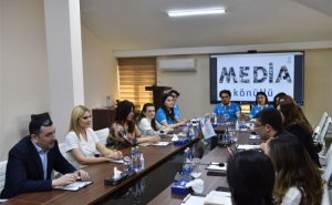 MEDİA-da könüllülərlə görüş oldu - FOTO