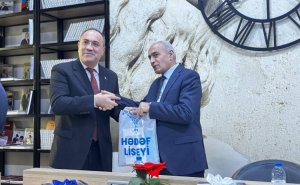 Beynəlxalq Kitab Bağışlama Gününə Həsr Olunmuş Tədbir Keçirilib -  FOTOLAR