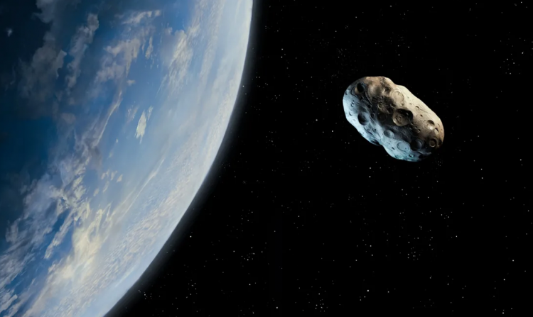 Aya bənzər asteroid...