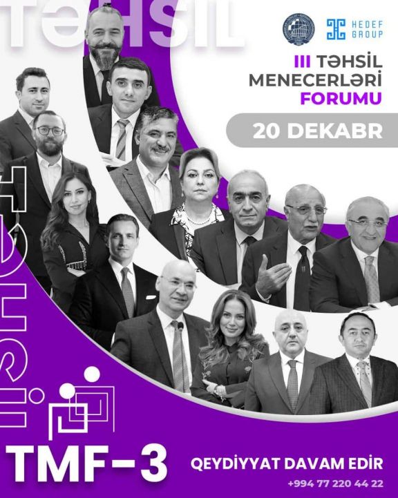 Bakıda III Təhsil Menecerləri Forumu keçiriləcək  